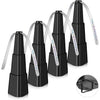4-Pack: Portable Table Top Fly Fan Fly Spinner with Holographic Blades