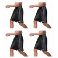 4-Pack: Reebok Men's Two Toned Athletic Performance Dazzle Shorts With Pockets by DailySale