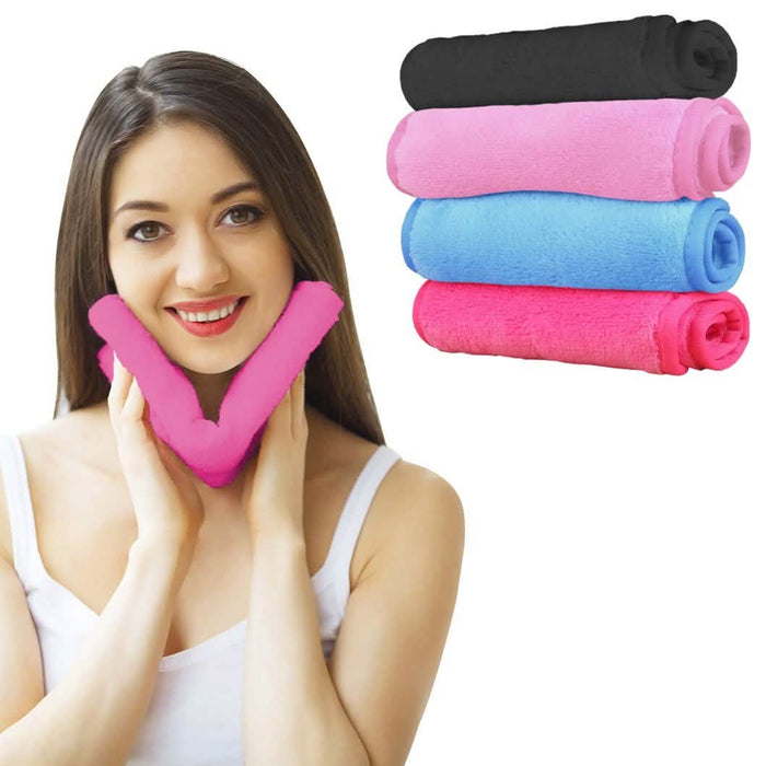 4-Pack: Reusable Facial Cleansing Towel And Makeup-Remover Cloth by DailySale