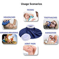 4-Pack: Reusable Ice Pack Hot Water Bag