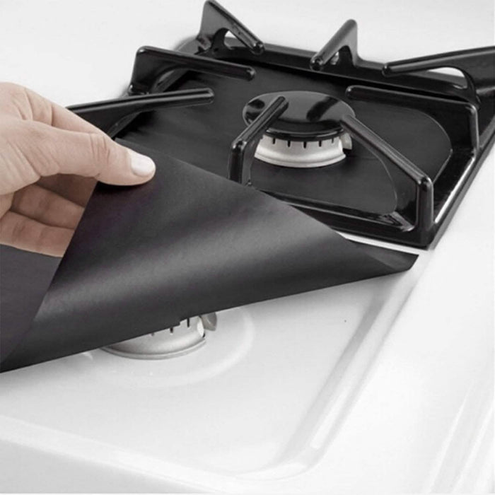 4-Pack: Reusable Nonstick Overtop Burner Protector Liner by DailySale