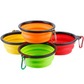 4-Pack: Silicone Collapsible Dog or Cat Food Water Bowl by DailySale