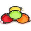4-Pack: Silicone Collapsible Dog or Cat Food Water Bowl by DailySale