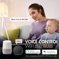 4-Pack: Smart WiFi LED Light Bulb with White and Color Changing Light Bulb by DailySale