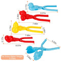 4-Pack: Snowball Makers Set Clip Snow Molds by DailySale