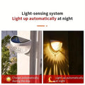 4-Pack: Solar Fence Lights Solar Deck Lights by DailySale