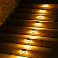 4-Pack: Solar Fence Lights Solar Deck Lights by DailySale