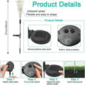 4-Pack: Solar Lights Outdoor, Warm White Garden Lights by DailySale