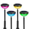 4-Pack: Solar Pathway Color Changing Garden Light by DailySale