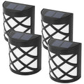 4-Pack: Solar Power LED Fence Light by DailySale