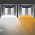 4-Pack: Solar Powered Deck Lights by DailySale