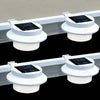 4-Pack: Solar-powered LED Outdoor Lights
