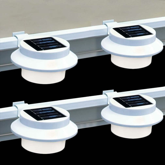 4-Pack: Solar-powered LED Outdoor Lights by DailySale