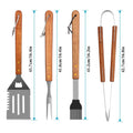 4-Pack: Stainless Steel BBQ Grill Tool Set by DailySale