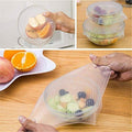 4-Pack: Stretch and Fresh Re-usable Food Wraps by DailySale