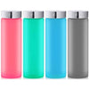 4-Pack: Swig Savvy Multi-Purpose Real Borosilicate Glass Bottles