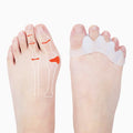 4-Pack: Toe Separator Bunion Toe Spacer for Overlapping Hammer Toe by DailySale