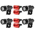 4-Pack: Universal Front Rear Bike Light Set by DailySale
