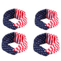 4-Pack: USA American Flag Headbands by DailySale