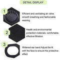 4-Pack: Face Mask with Valve by DailySale