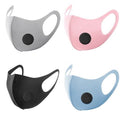 4-Pack: Face Mask with Valve by DailySale