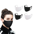 4-Pack: Washable & Reusable 2-Ply Cotton Fabric Reversible Face Mask by DailySale