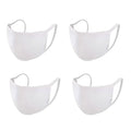 4-Pack: Washable & Reusable 2-Ply Cotton Fabric Reversible Face Mask by DailySale