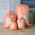 4-Pack: Waterproof Drawstring Bag Set by DailySale