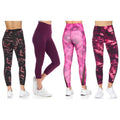 4-Pack: Women's Active High Waist Leggings With Mesh & Pockets by DailySale