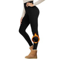 4-Pack: Women’s Fleece Lined Leggings High Waist (One Size) by DailySale