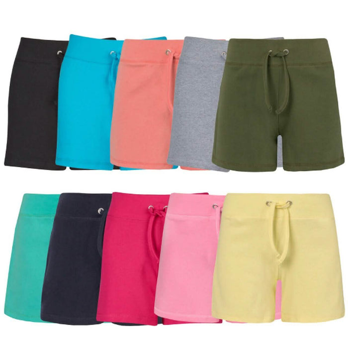 4-Pack: Women's French Terry Bermuda Shorts by DailySale