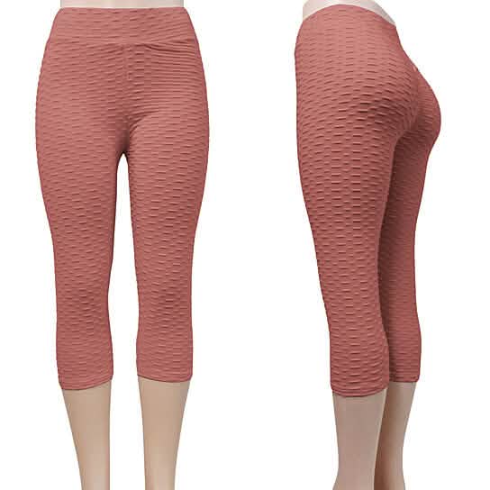 4-Pack: Women's High Waisted Anti Cellulite Solid Leggings by DailySale