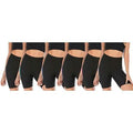 4-Pack: Women's High Waisted Biker Shorts with Pockets by DailySale