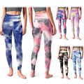 4-Pack: Women's High Waisted Ultra Soft Tie Dye Leggings by DailySale