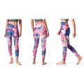 4-Pack: Women's High Waisted Ultra Soft Tie Dye Leggings by DailySale