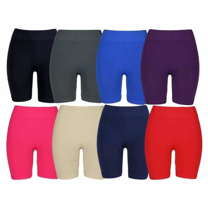 4-Pack: Women's Ultra-Soft Seamless Shorts by DailySale