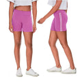 4-Pack: Women's Ultra-Soft Stretchy Athletic Workout Yoga Shorts with Stripes by DailySale