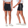 4-Pack: Women's Ultra-Soft Stretchy Athletic Workout Yoga Shorts with Stripes by DailySale