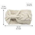 4-Pack: Women's Winter Headband and Ear Warmer with Buttons to Hold Mask by DailySale