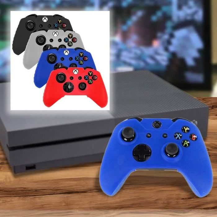 4-Pack: Xbox One Soft Silicone Gel Rubber Grip Protecting Cover by DailySale