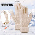 4-Pair: Women's Winter Touch Screen Gloves Warm Fleece by DailySale
