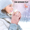 4-Pair: Women's Winter Touch Screen Gloves Warm Fleece by DailySale