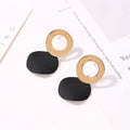 4-Pairs: Women's Holiday Chrome Geometric Ball Earrings by DailySale