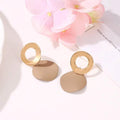 4-Pairs: Women's Holiday Chrome Geometric Ball Earrings by DailySale