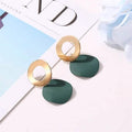 4-Pairs: Women's Holiday Chrome Geometric Ball Earrings by DailySale