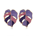 4-Pairs: Women's Vintage Leaf Fashion Earrings by DailySale
