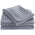 4-Piece: 1800 Series Brushed Microfiber Dobby Striped Sheet Set by DailySale