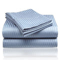 4-Piece: 1800 Series Brushed Microfiber Dobby Striped Sheet Set by DailySale