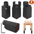 4-Piece: Adjustable Bed Riser with Screw Clamp by DailySale