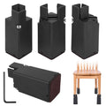 4-Piece: Adjustable Bed Riser with Screw Clamp by DailySale